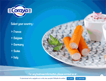 Tablet Screenshot of coraya.com